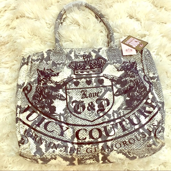 Juicy Couture Handbags - Juicy couture snakeskin bag